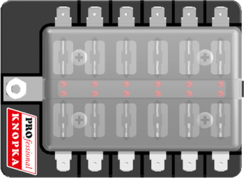 Блок предохранителей Pro-Knopka на 12 контактов